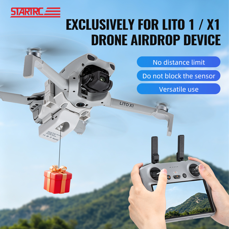 Drone Crop Sprayer - Sistem Airdrop 12KM Untuk DJI Lito