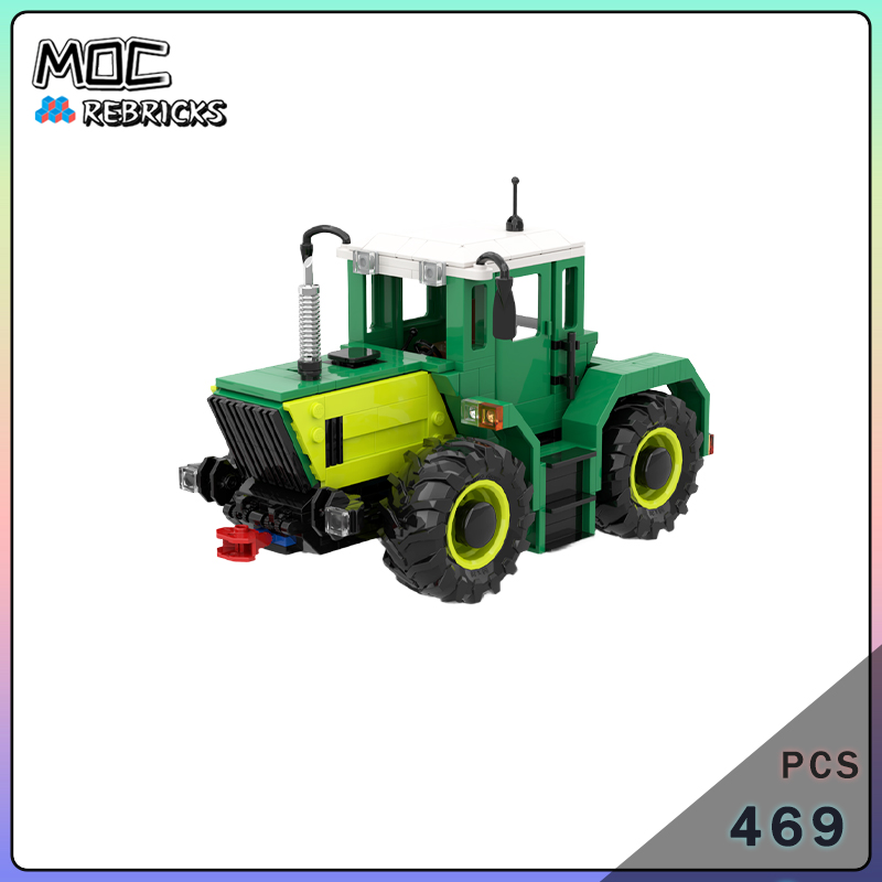 Agriculture Farming Pdf - Set Blok Bangunan Traktor Pertanian 4WD