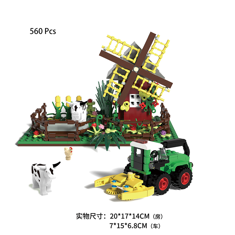 Is Farming Under Agriculture - Mainan Blok Bangunan Happy Ranch MOC,
