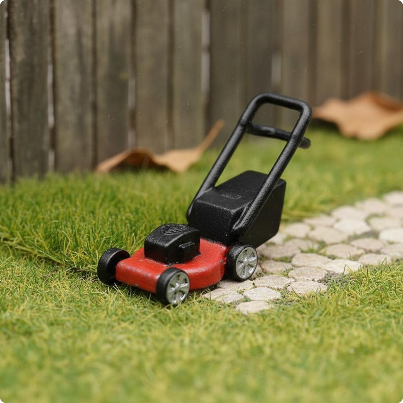 Farming A - Model Mesin Pemotong Rumput Skala 1/64,
