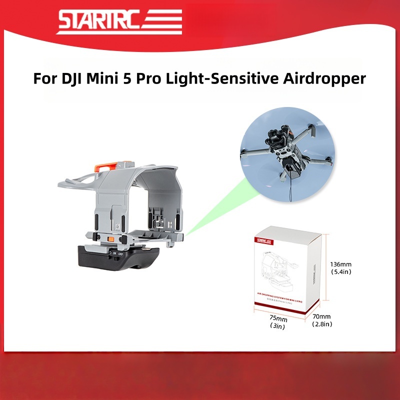 Drone Crop Sprayer - Untuk DJI Mini 5 Pro Photosensitive