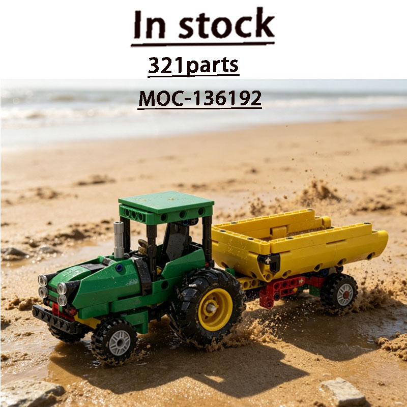 Agriculture Farming Pdf - Model Rakit MOC-136192 Traktor Trailer Pertanian