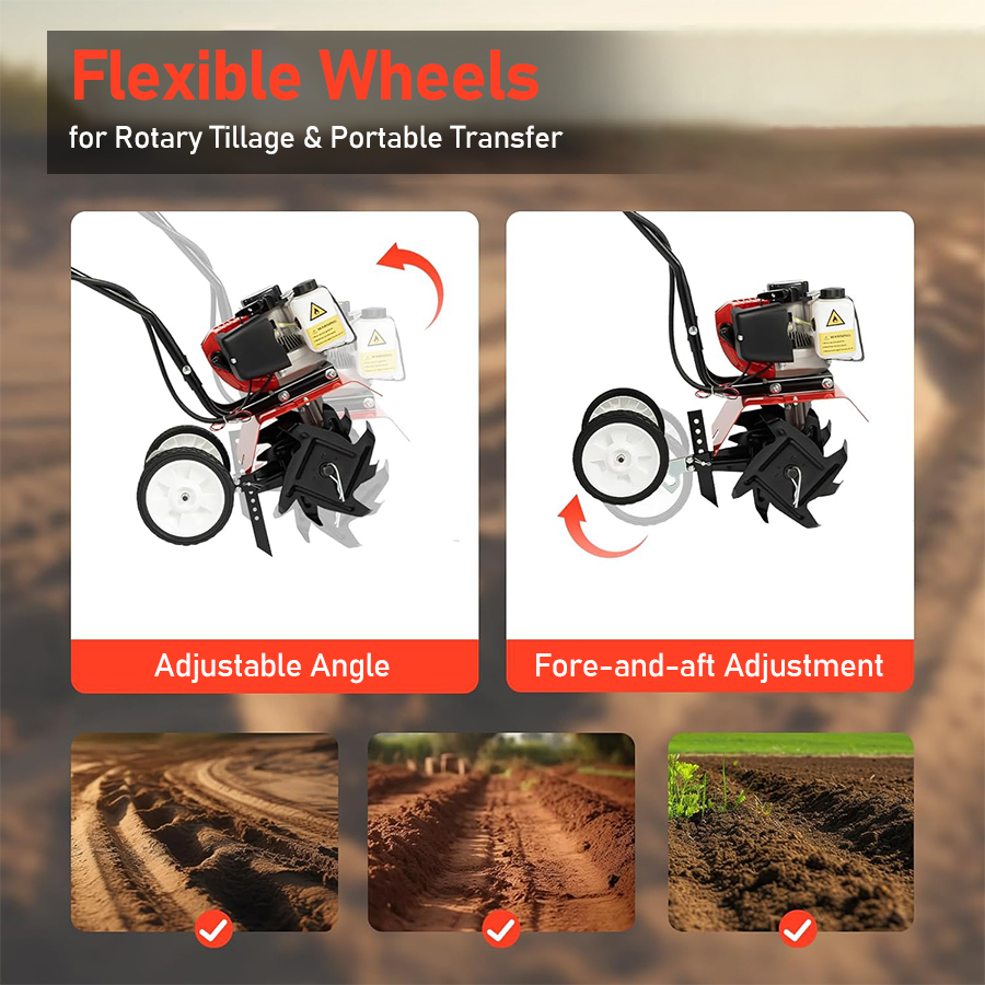 Mesin Pengolah Tanah Mini Tung - Farming Agriculture Tools ulasan dan harga