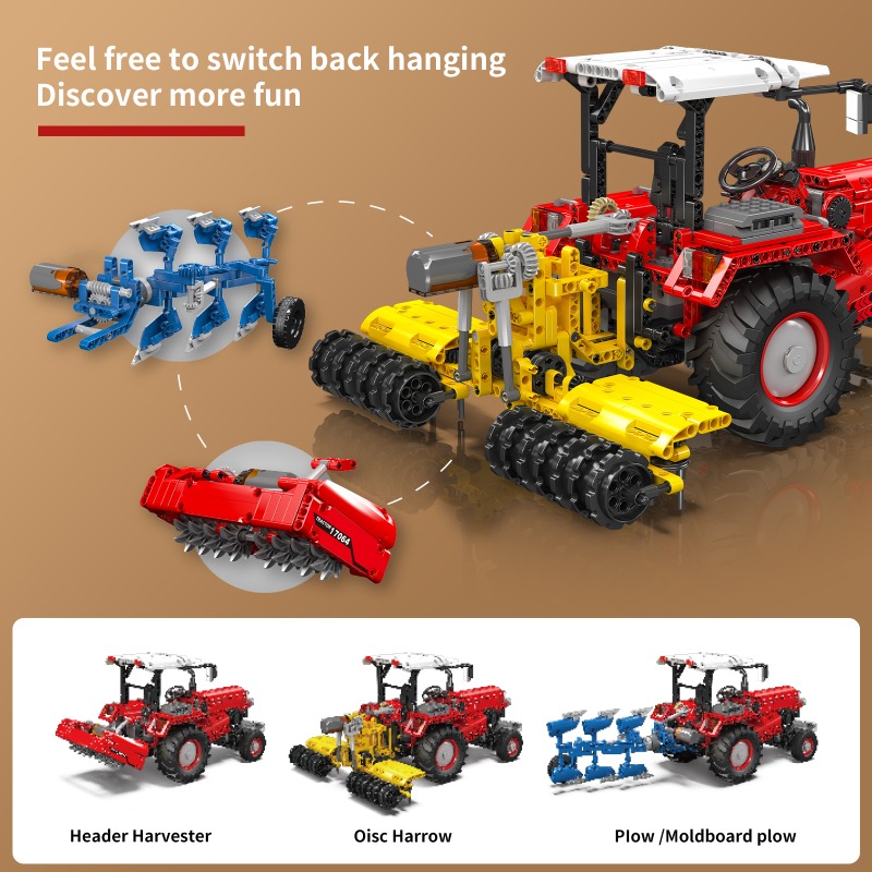Mould King 17064 1857pcs Model - Is Farming Under Agriculture ulasan dan harga