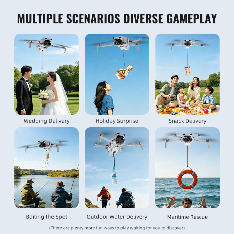 Sistem Airdrop 12KM Untuk DJI  - Drone Crop Sprayer ulasan dan harga