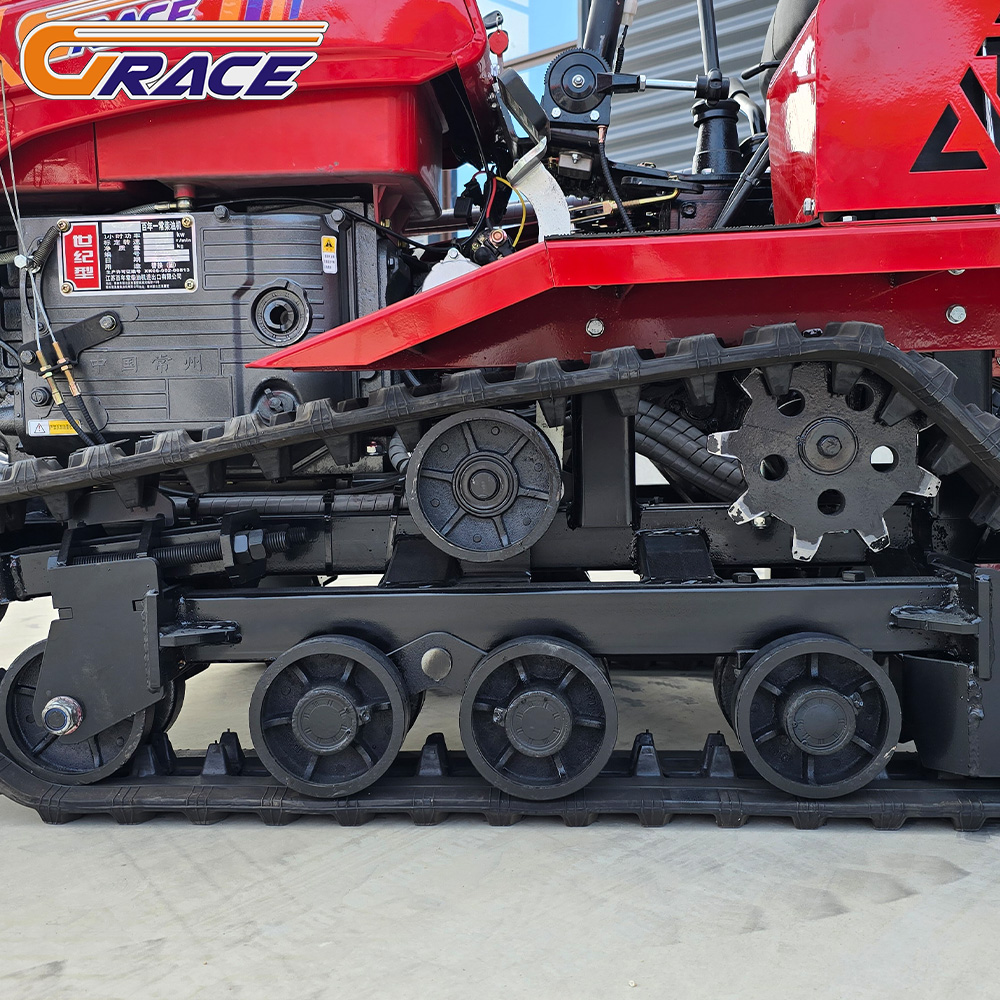 Traktor Mini Crawler Diesel 25 - Agriculture Farming Products ulasan dan harga
