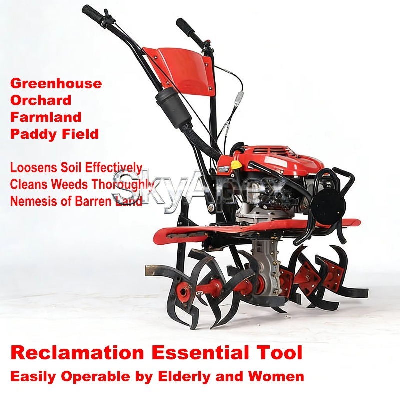 Kultivator Mini Empat Tak Mult - Soil Tilling Cultivator ulasan dan harga