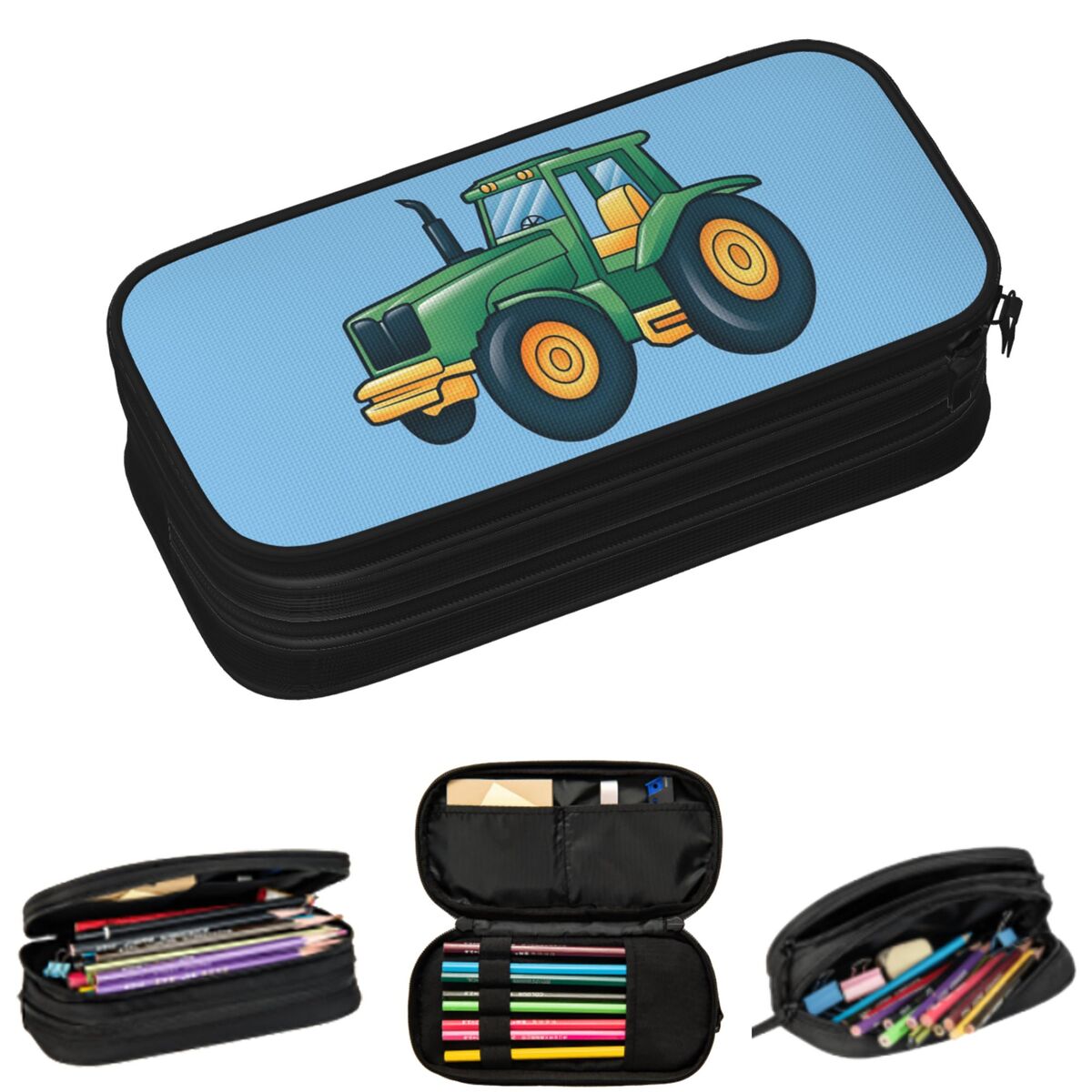 Kotak Pensil Kartun Traktor Pe - Agriculture Farming School ulasan dan harga